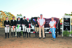 Moora Horse trials 2016 CNC** winners